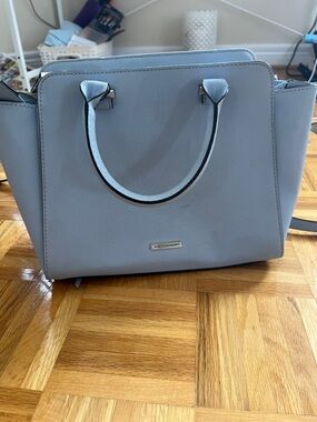 Rebecca Minkoff Light Blue Structured Satchel